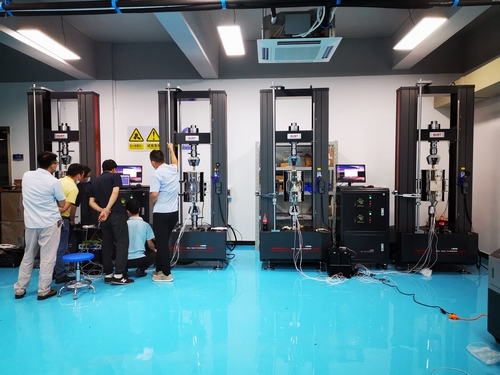 ​图片新闻：东方重机高温拉伸试验机完成计量验收