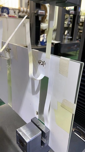 光伏行业胶膜剥离及拉伸试验机测试报告